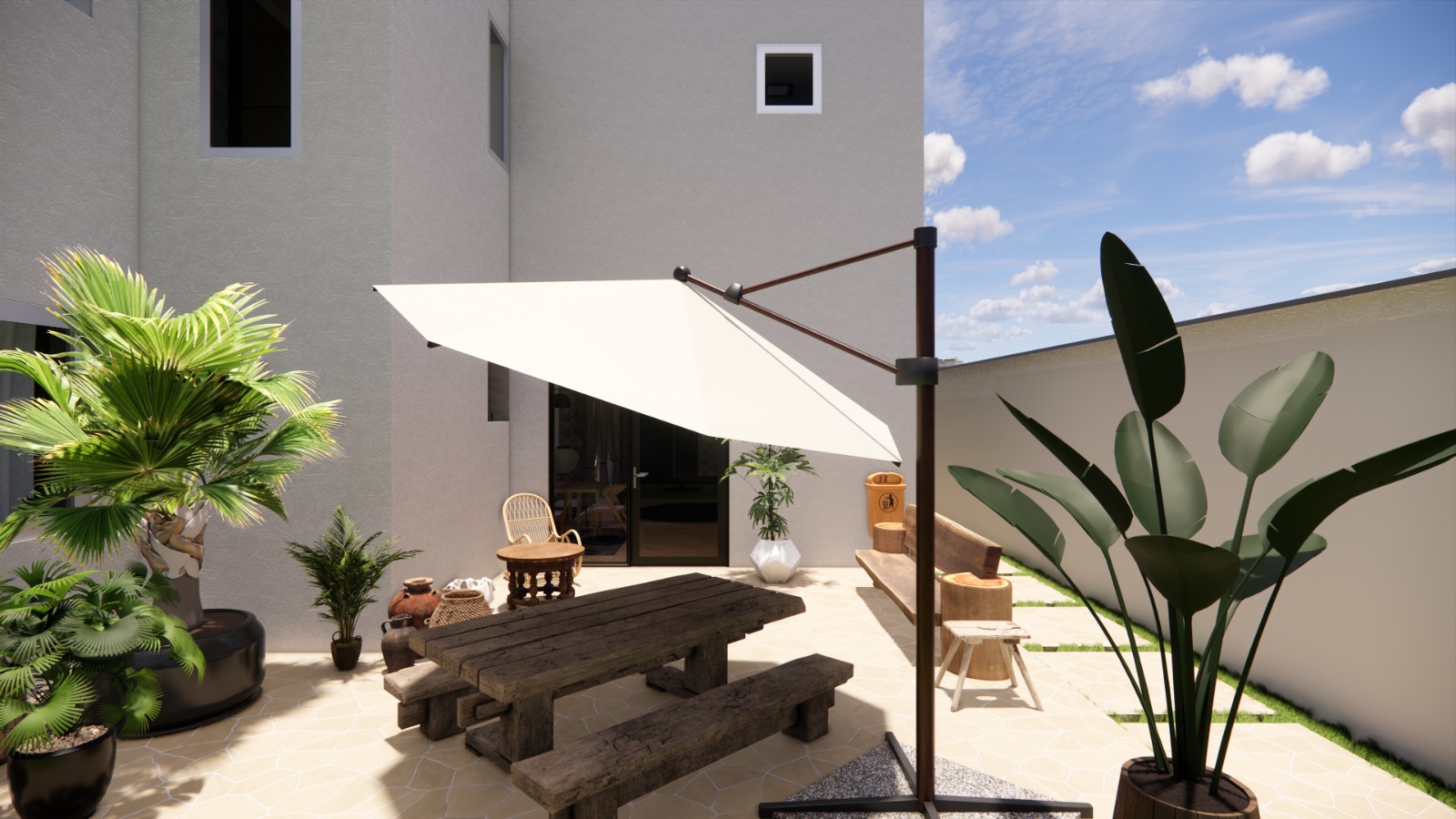 Green Village Interior